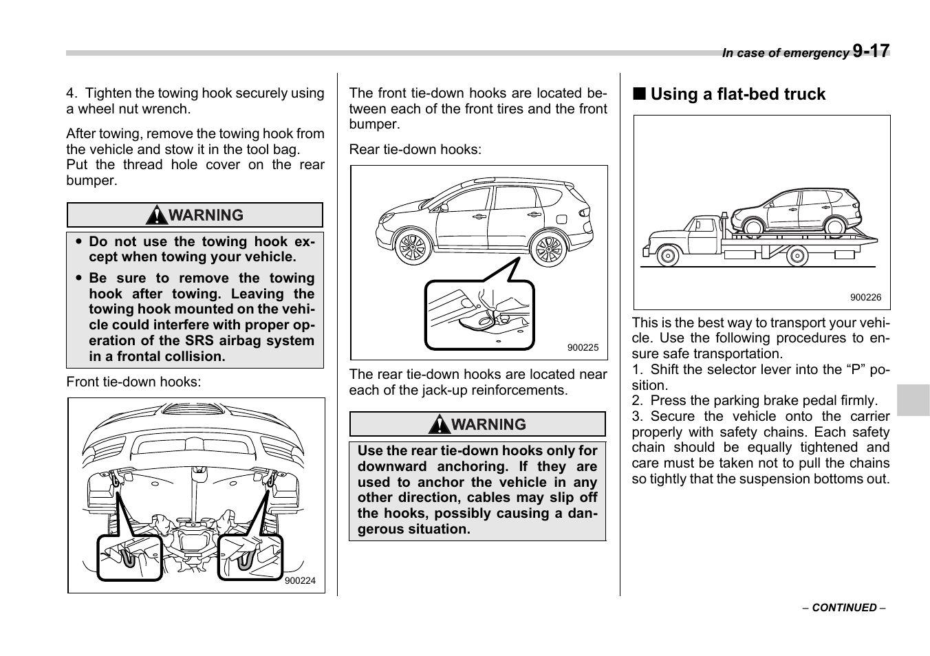 Subaru 2006 B9 Tribeca User Manual | Page 288 / 377