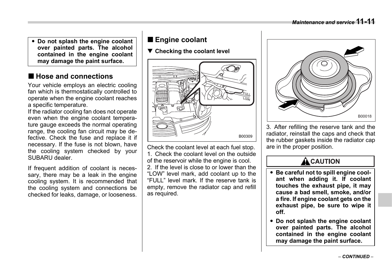 Subaru 2006 B9 Tribeca User Manual | Page 308 / 377