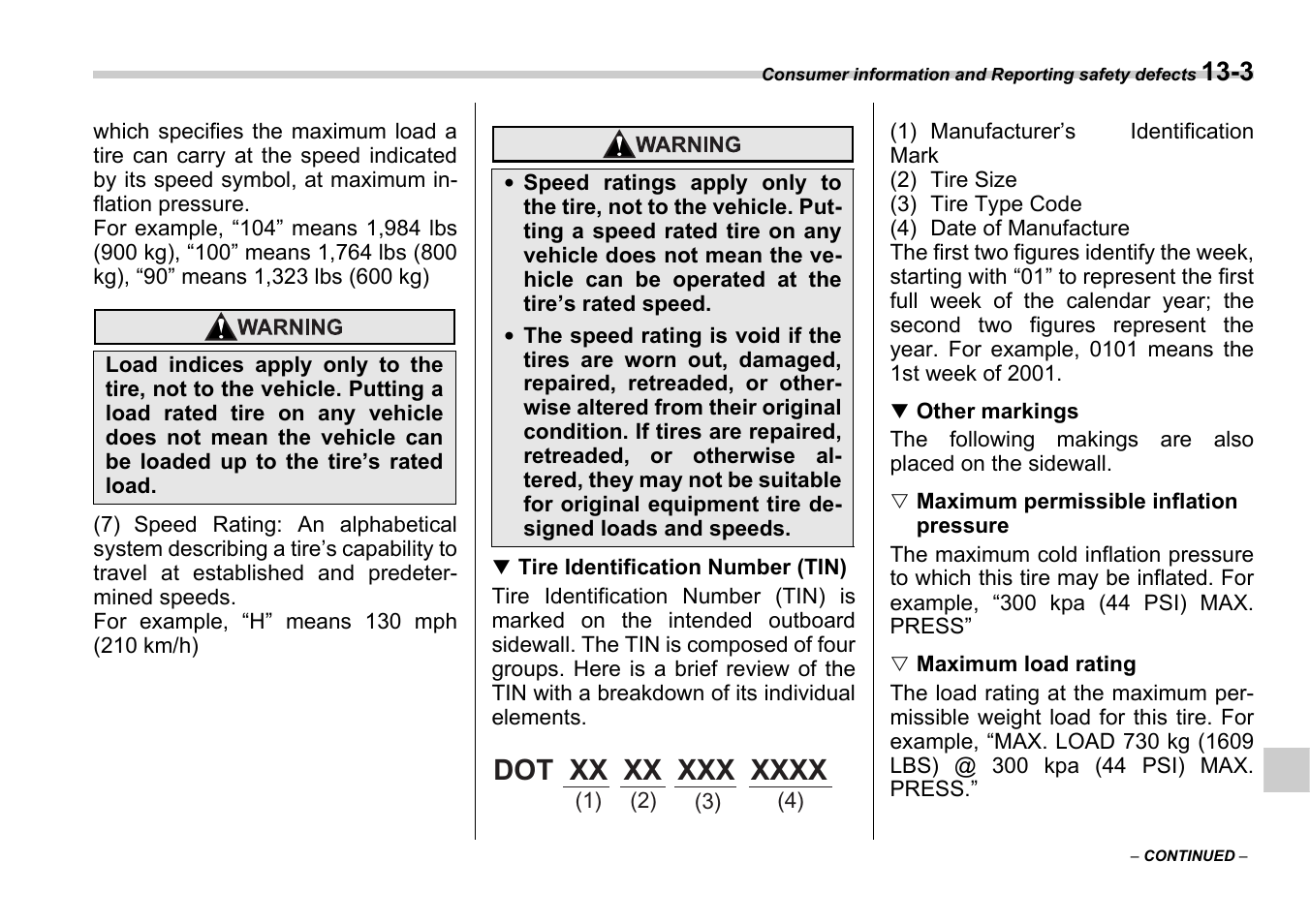 Subaru 2006 B9 Tribeca User Manual | Page 356 / 377