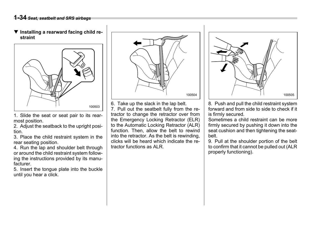 Subaru 2006 B9 Tribeca User Manual | Page 59 / 377