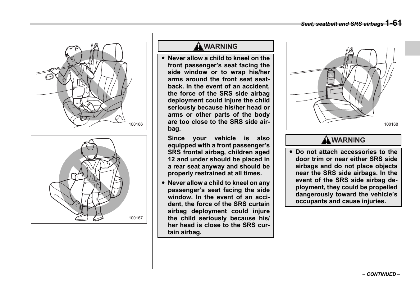 Subaru 2006 B9 Tribeca User Manual | Page 86 / 377