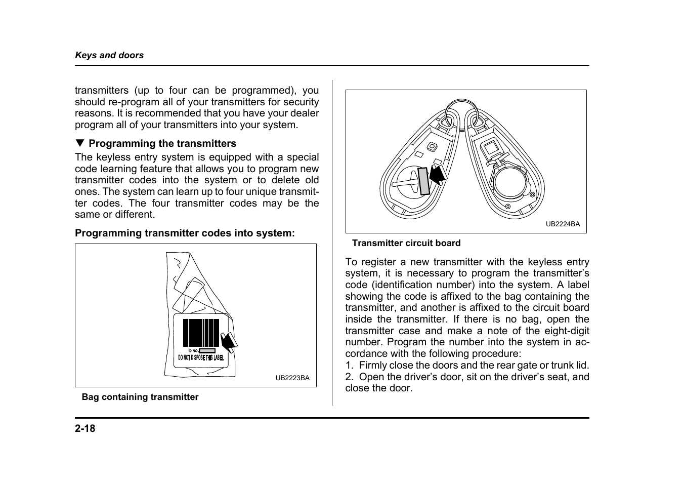 Subaru 2005 Legacy User Manual | Page 143 / 627