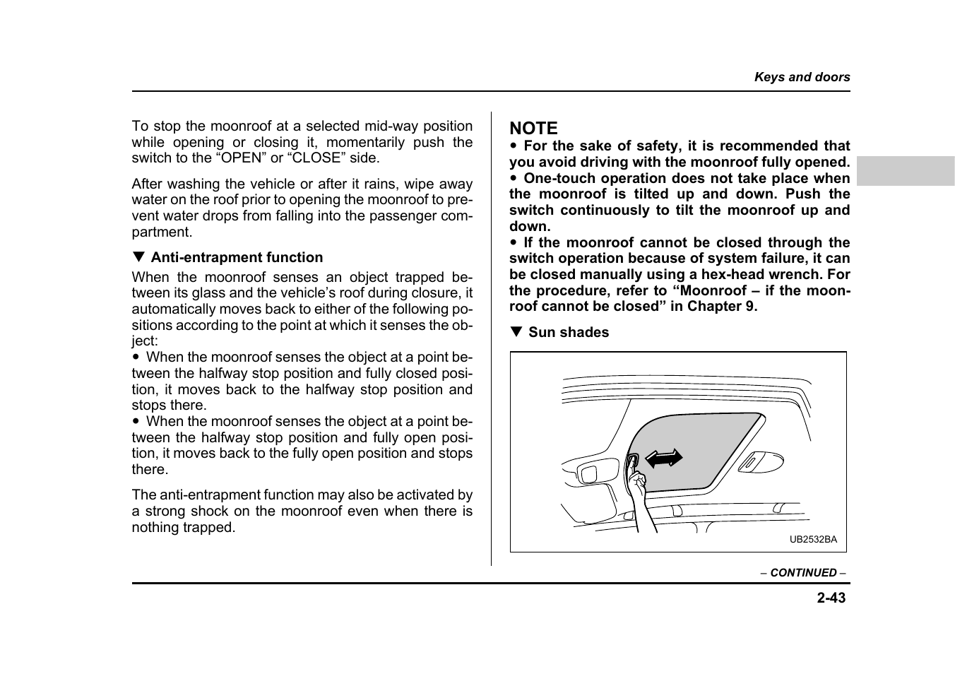 Subaru 2005 Legacy User Manual | Page 168 / 627