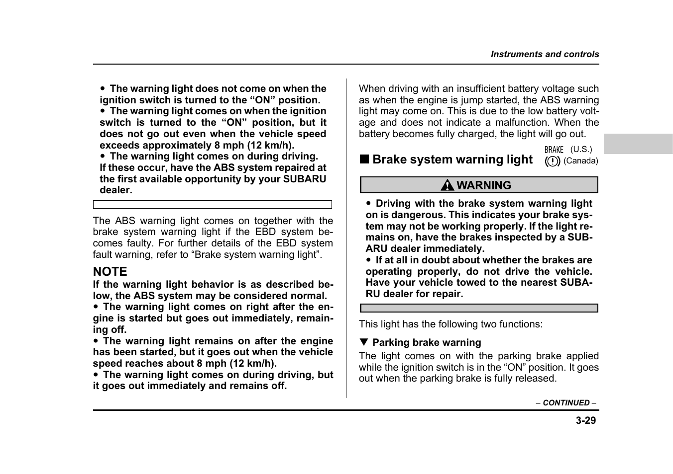 Subaru 2005 Legacy User Manual | Page 200 / 627