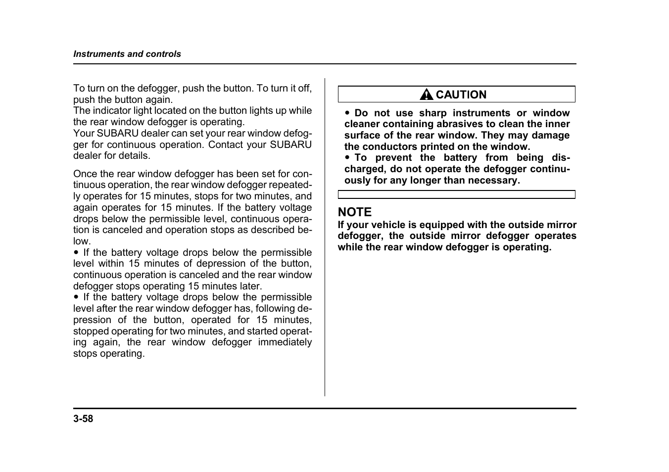 Subaru 2005 Legacy User Manual | Page 229 / 627