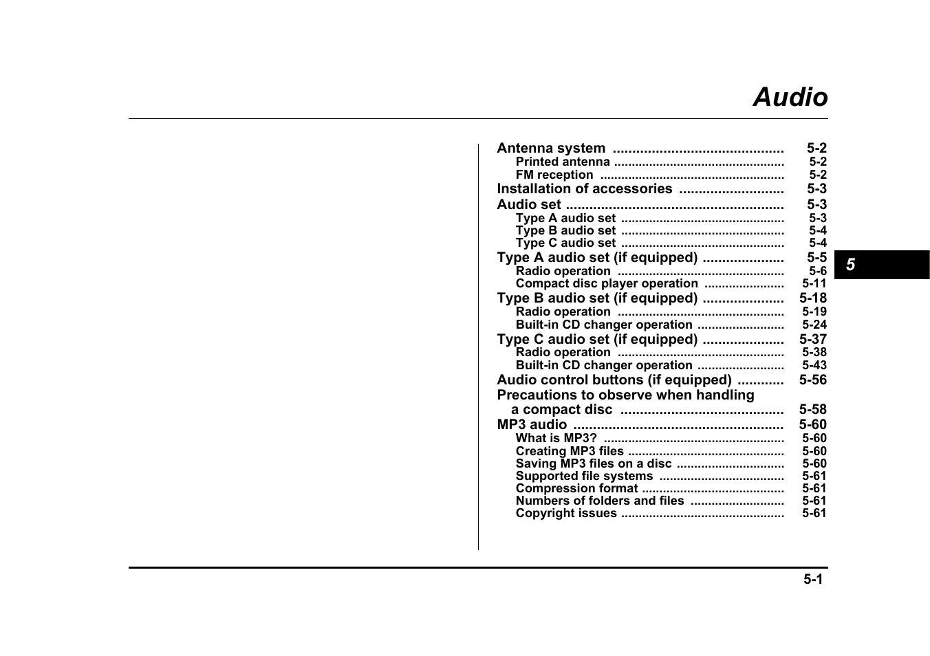 Msa5m0504a_13, Audio | Subaru 2005 Legacy User Manual | Page 256 / 627