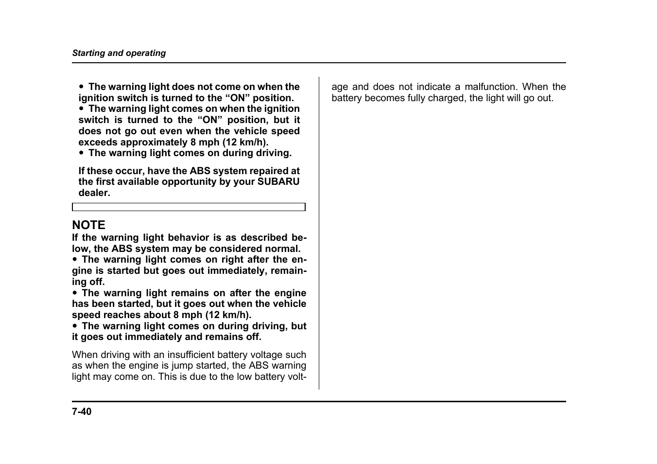 Subaru 2005 Legacy User Manual | Page 395 / 627