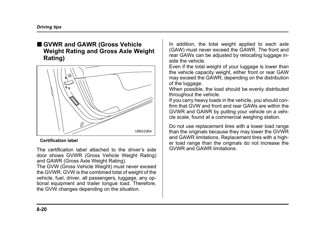 Subaru 2005 Legacy User Manual | Page 433 / 627