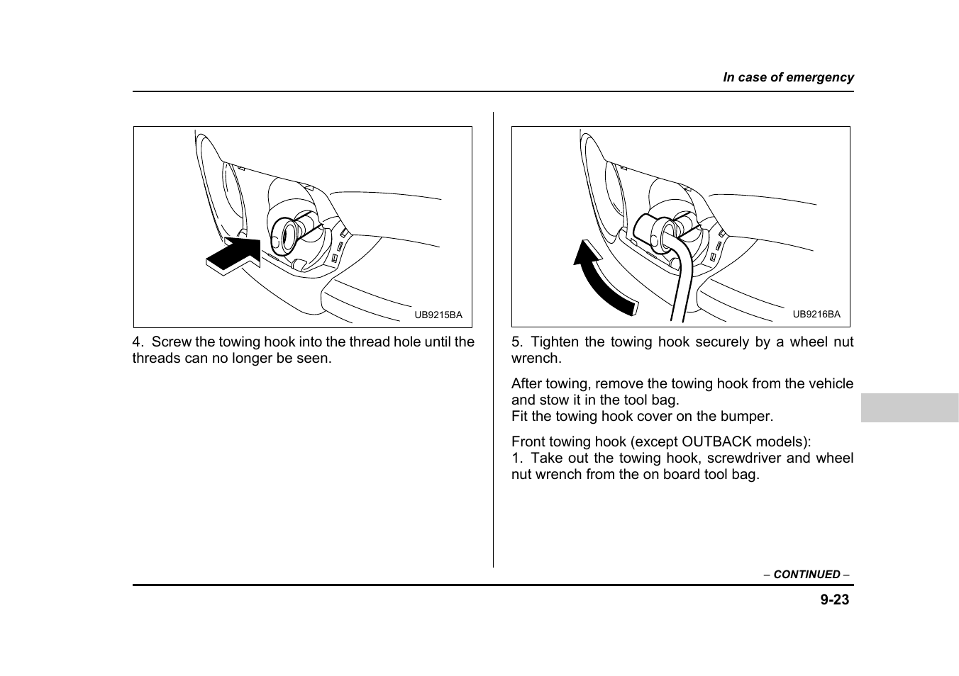 Subaru 2005 Legacy User Manual | Page 478 / 627
