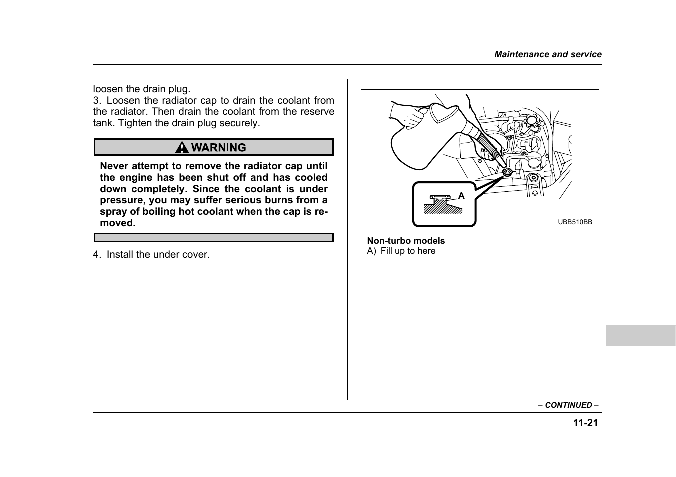 Subaru 2005 Legacy User Manual | Page 520 / 627