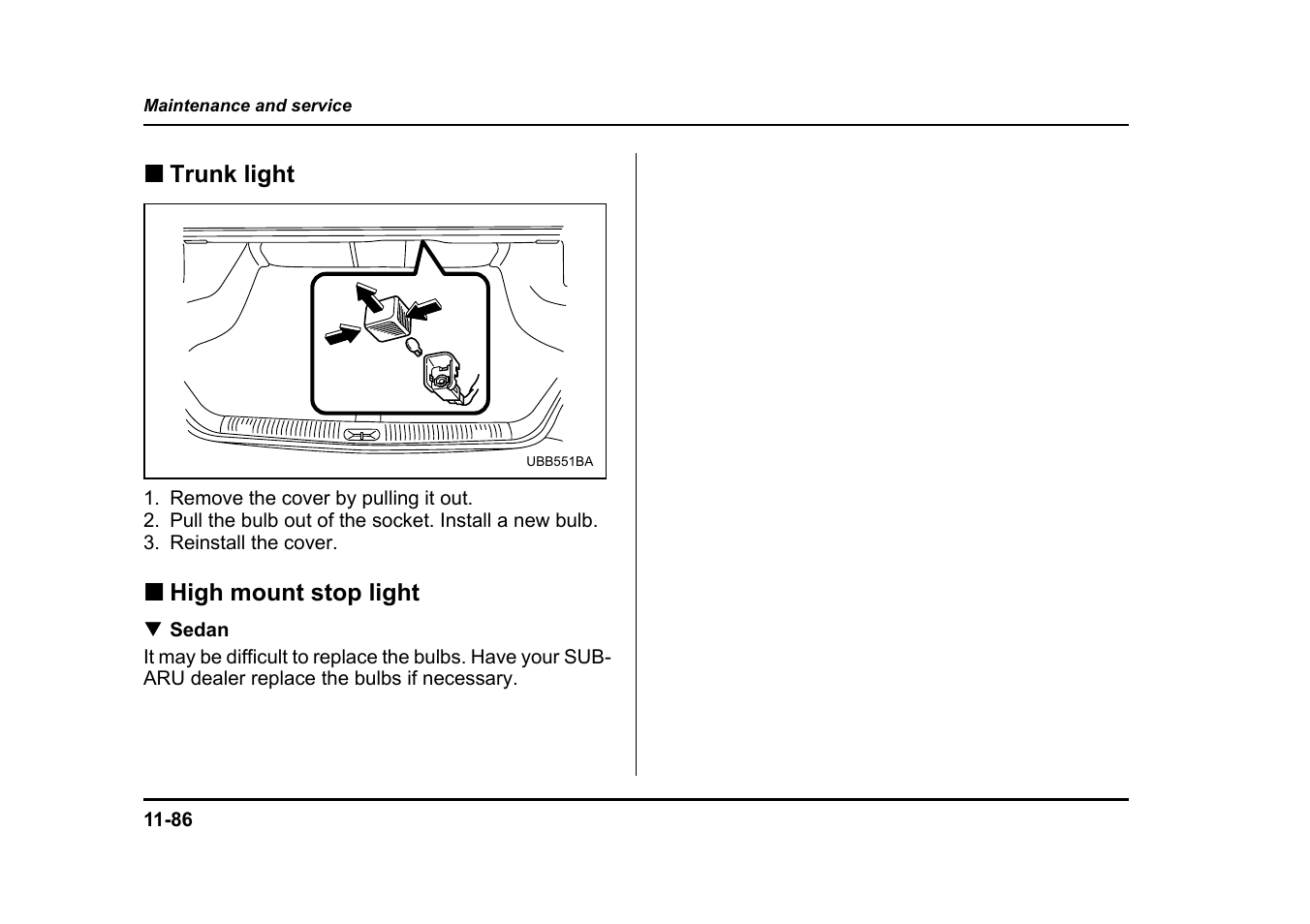 Subaru 2005 Legacy User Manual | Page 585 / 627