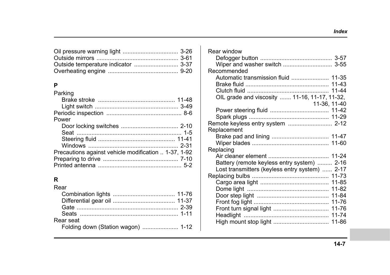 Subaru 2005 Legacy User Manual | Page 622 / 627