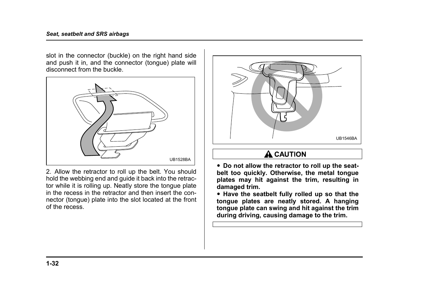 Subaru 2005 Legacy User Manual | Page 63 / 627