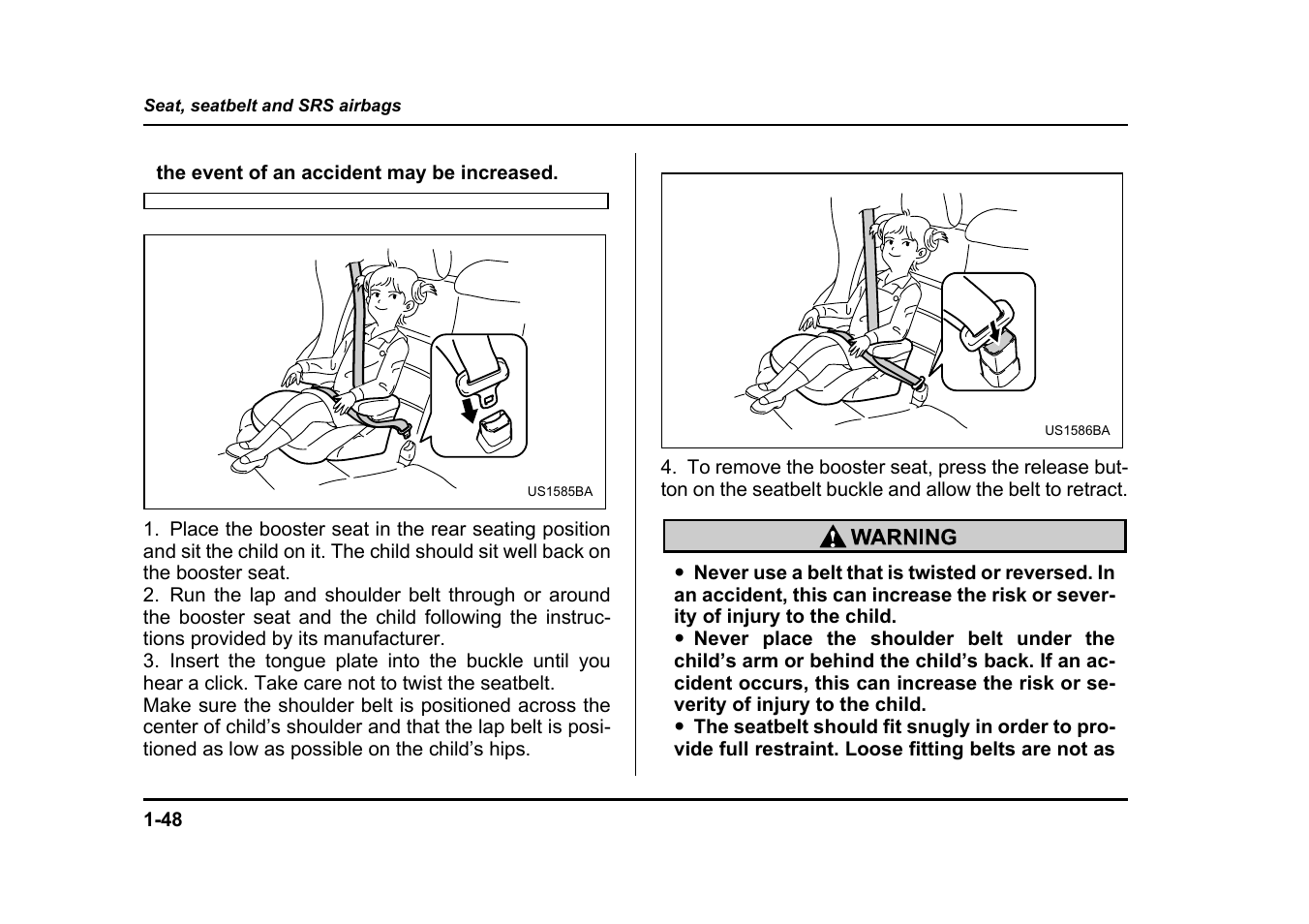 Subaru 2005 Legacy User Manual | Page 79 / 627