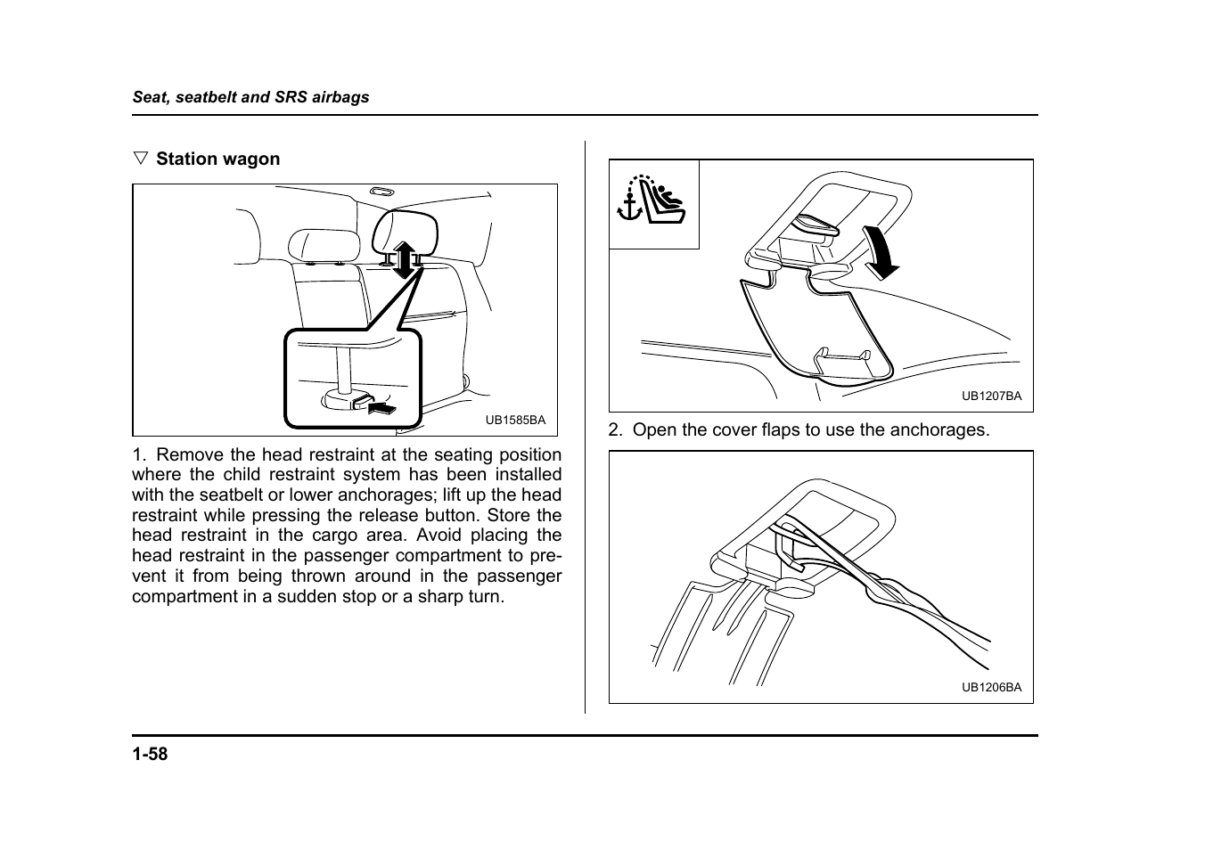 Subaru 2005 Legacy User Manual | Page 89 / 627