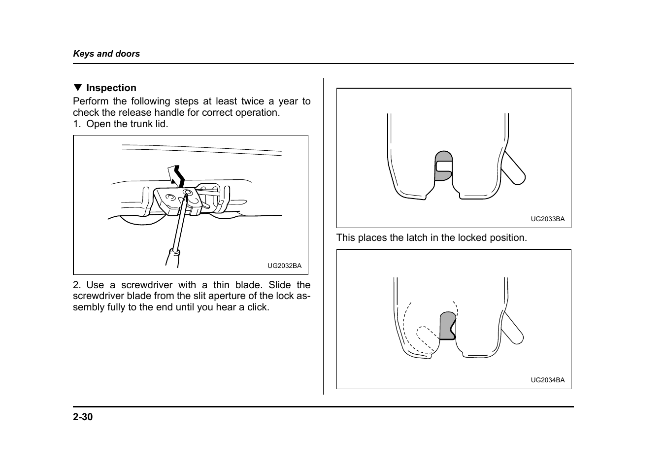 Subaru 2005 Impreza User Manual | Page 133 / 507