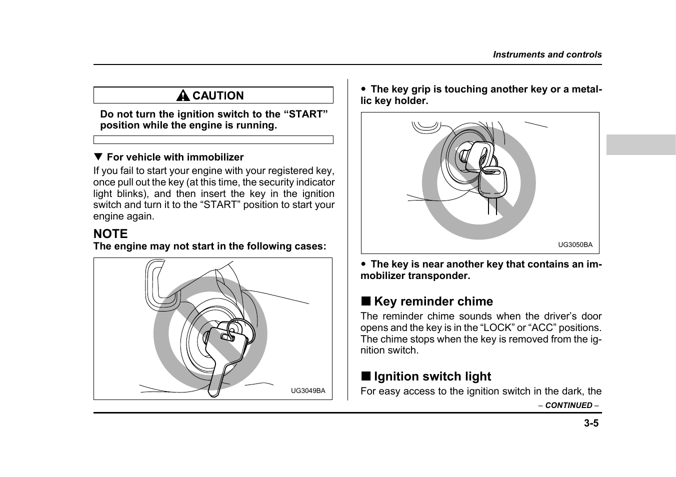 Subaru 2005 Impreza User Manual | Page 144 / 507