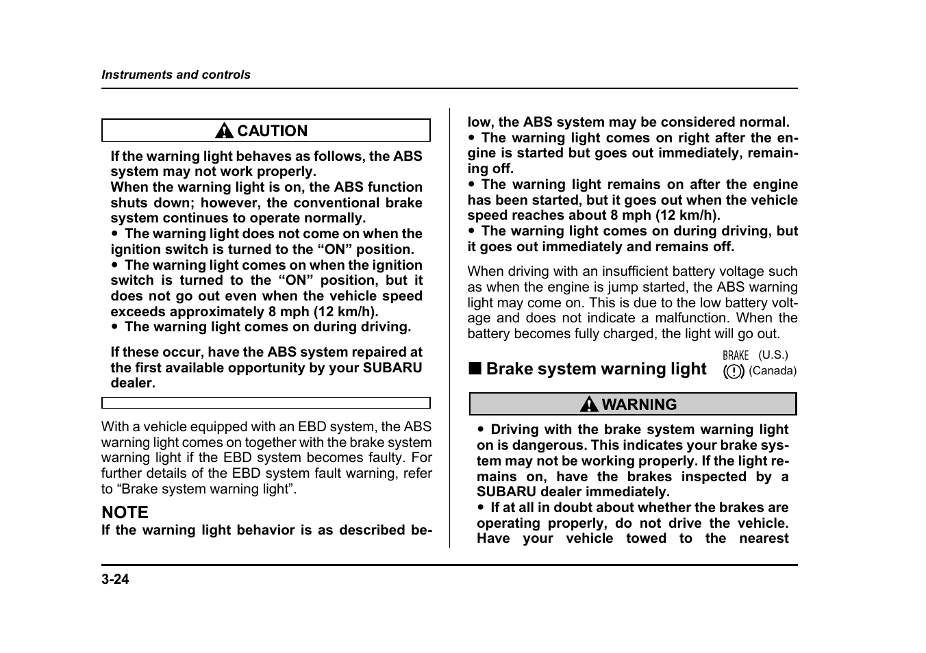 Subaru 2005 Impreza User Manual | Page 163 / 507