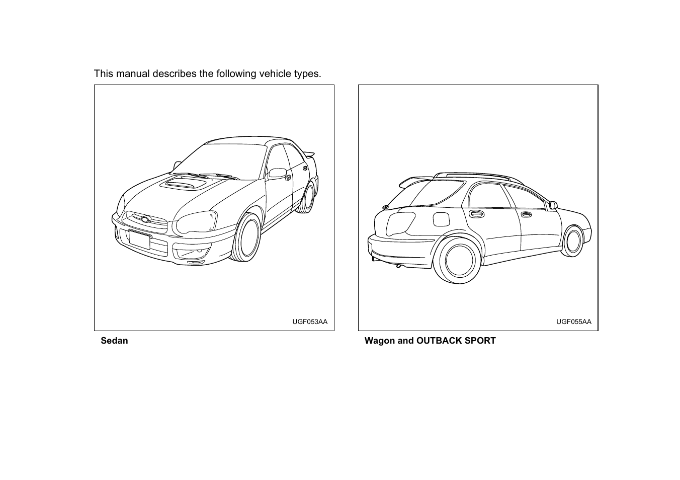 Subaru 2005 Impreza User Manual | Page 2 / 507