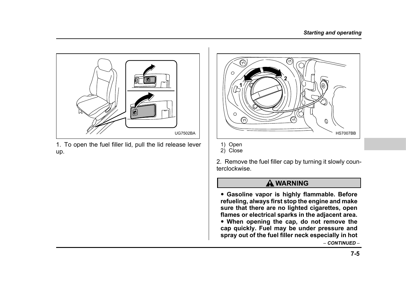 Subaru 2005 Impreza User Manual | Page 268 / 507