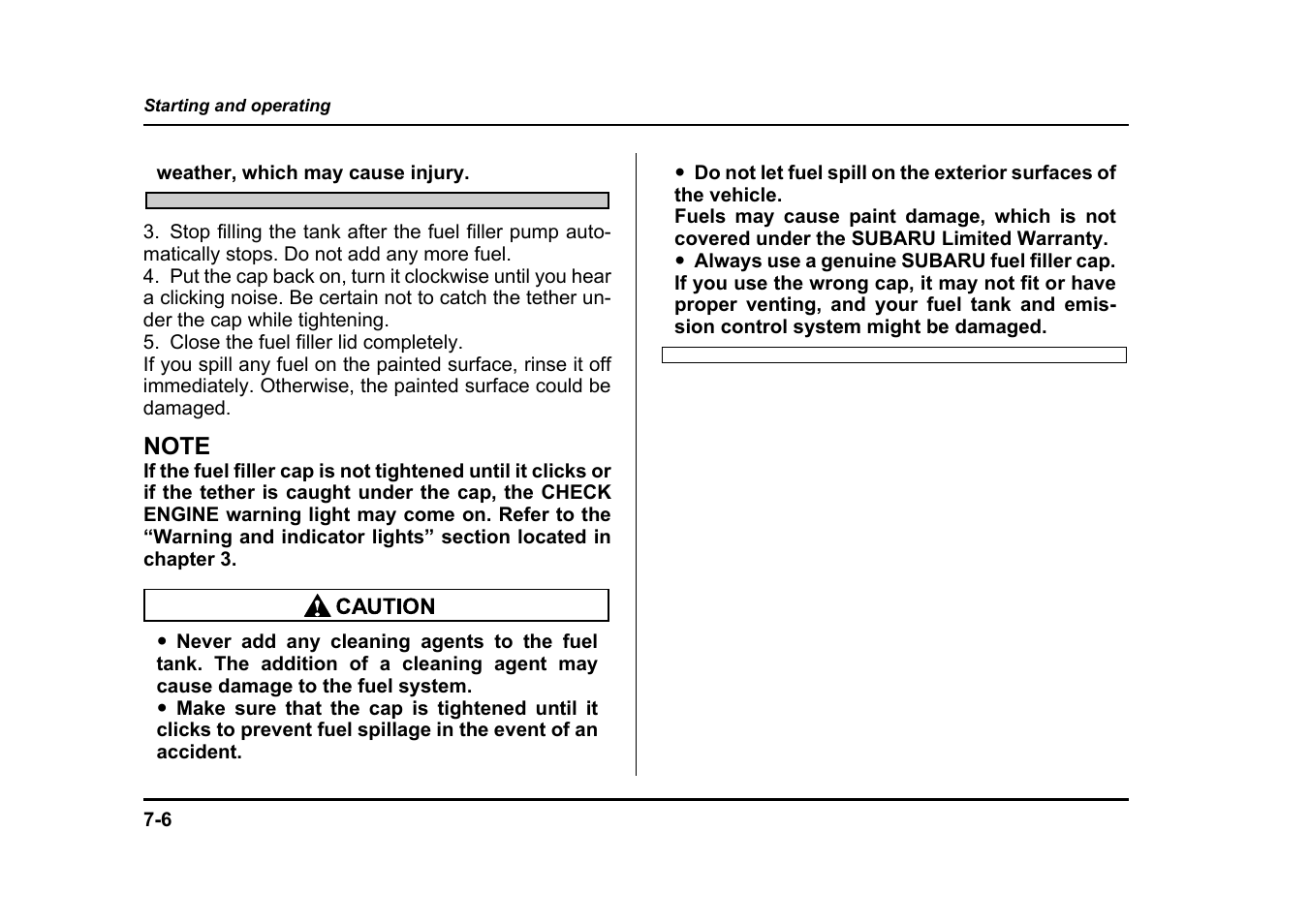 Subaru 2005 Impreza User Manual | Page 269 / 507