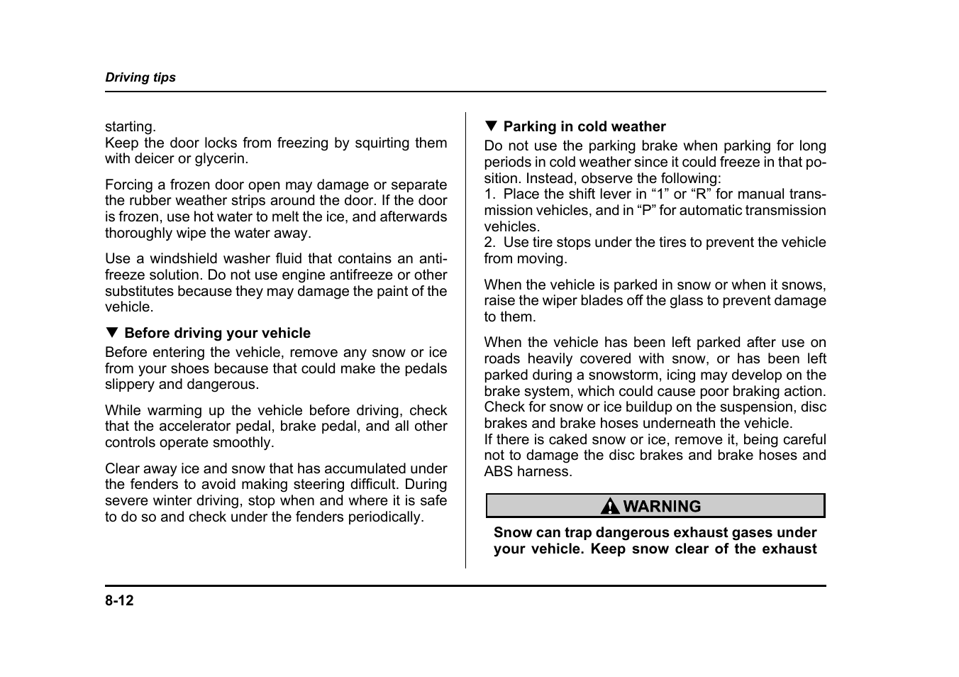 Subaru 2005 Impreza User Manual | Page 319 / 507