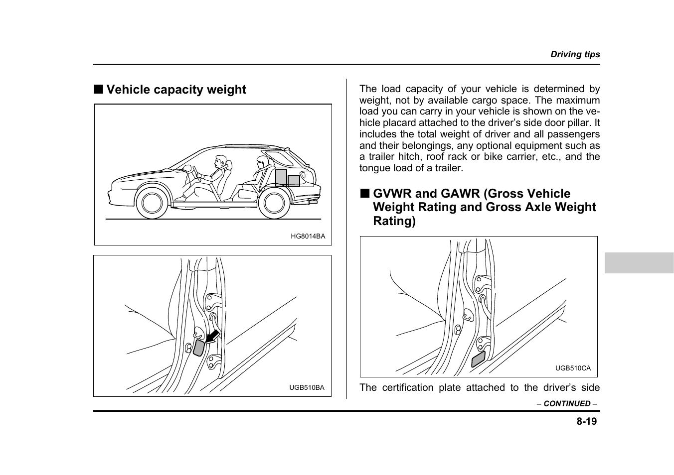 Subaru 2005 Impreza User Manual | Page 326 / 507