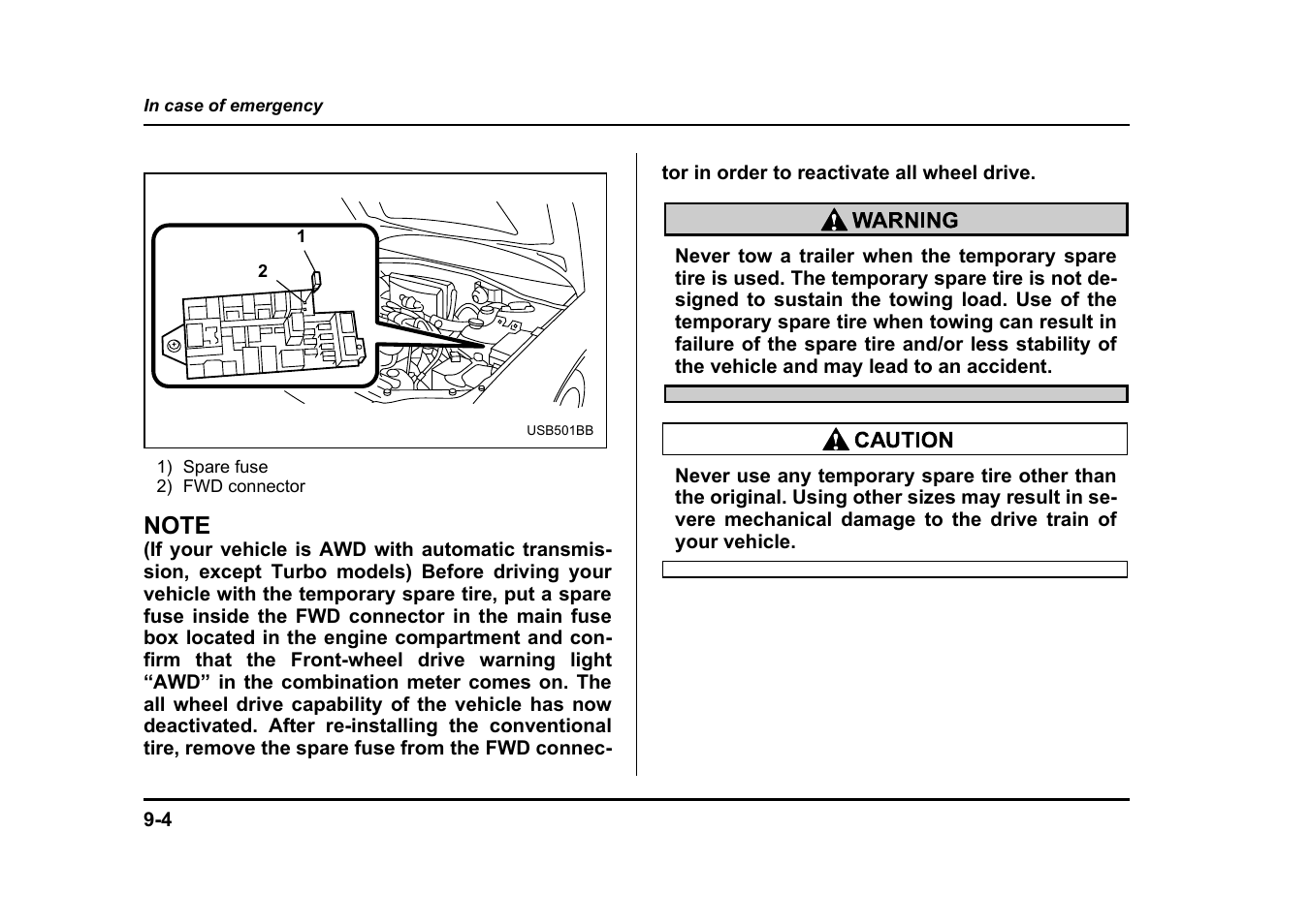 Subaru 2005 Impreza User Manual | Page 351 / 507