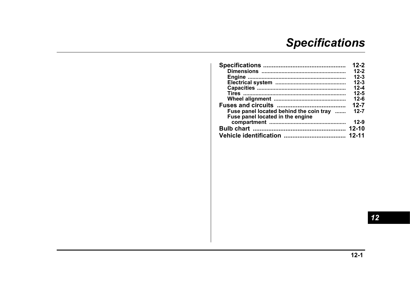 Msa5m0501a_19, Specifications | Subaru 2005 Impreza User Manual | Page 466 / 507