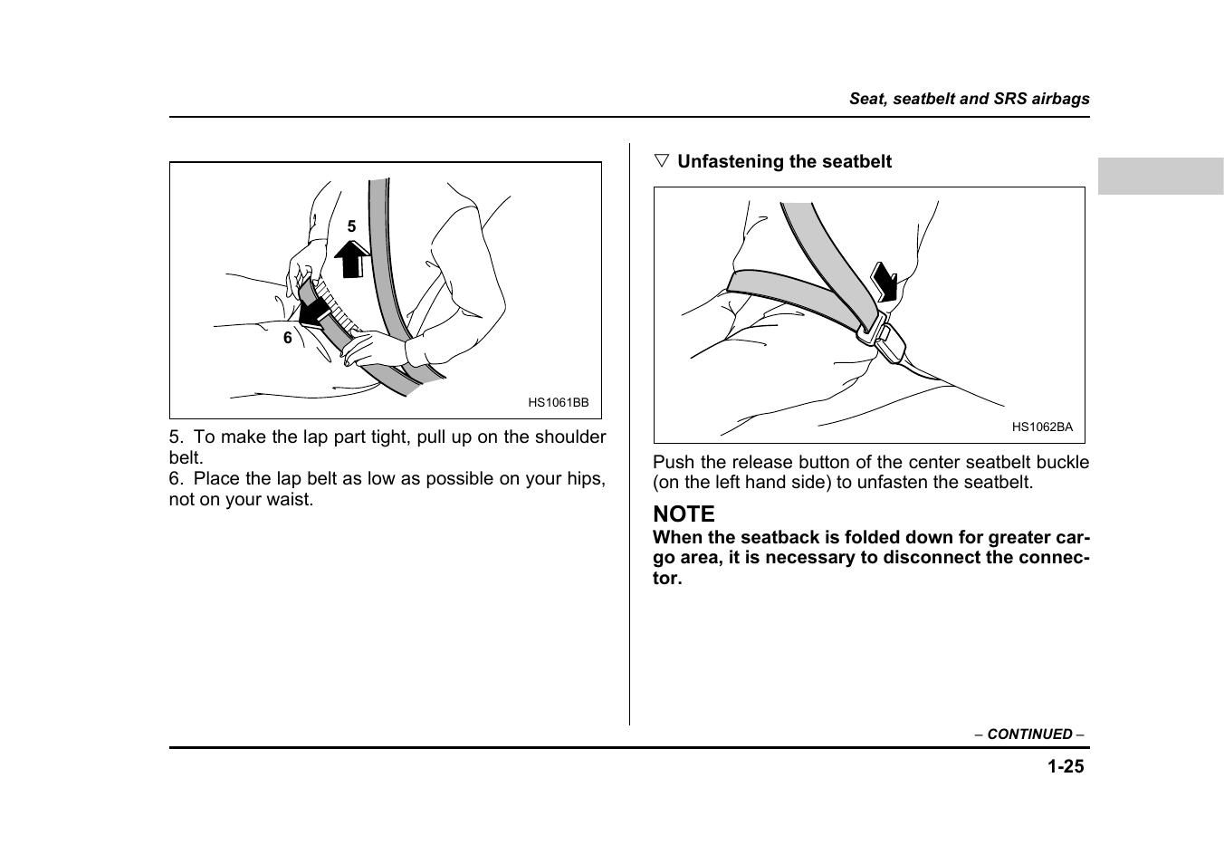 Subaru 2005 Impreza User Manual | Page 52 / 507