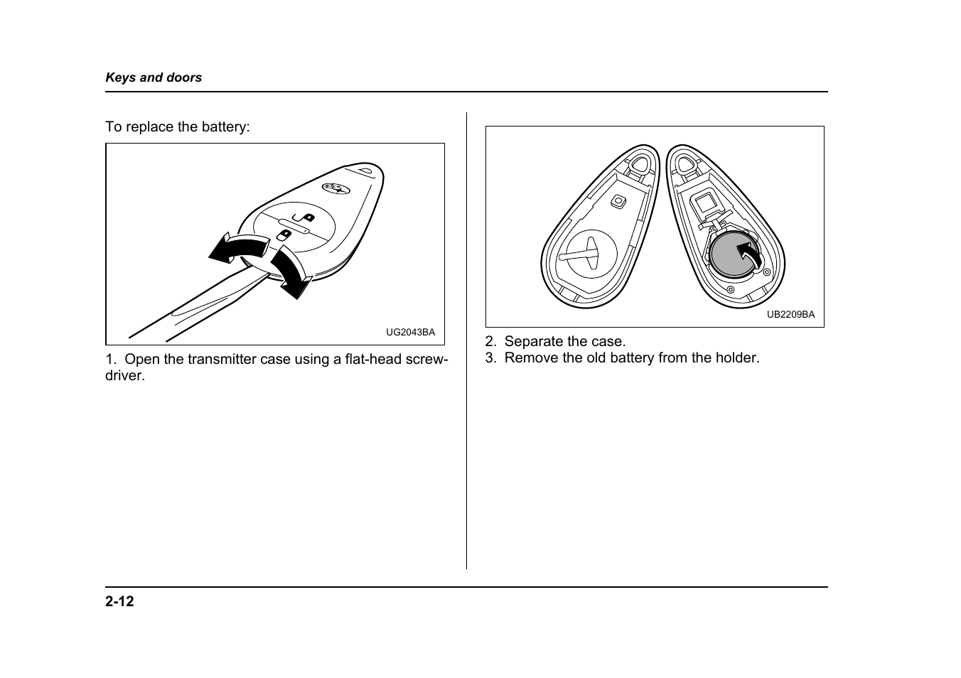 Subaru 2005 Forester 2.5X User Manual | Page 123 / 477