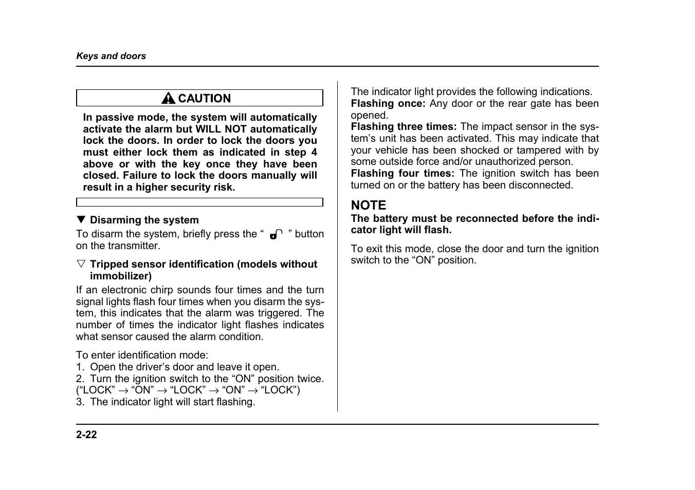 Subaru 2005 Forester 2.5X User Manual | Page 133 / 477