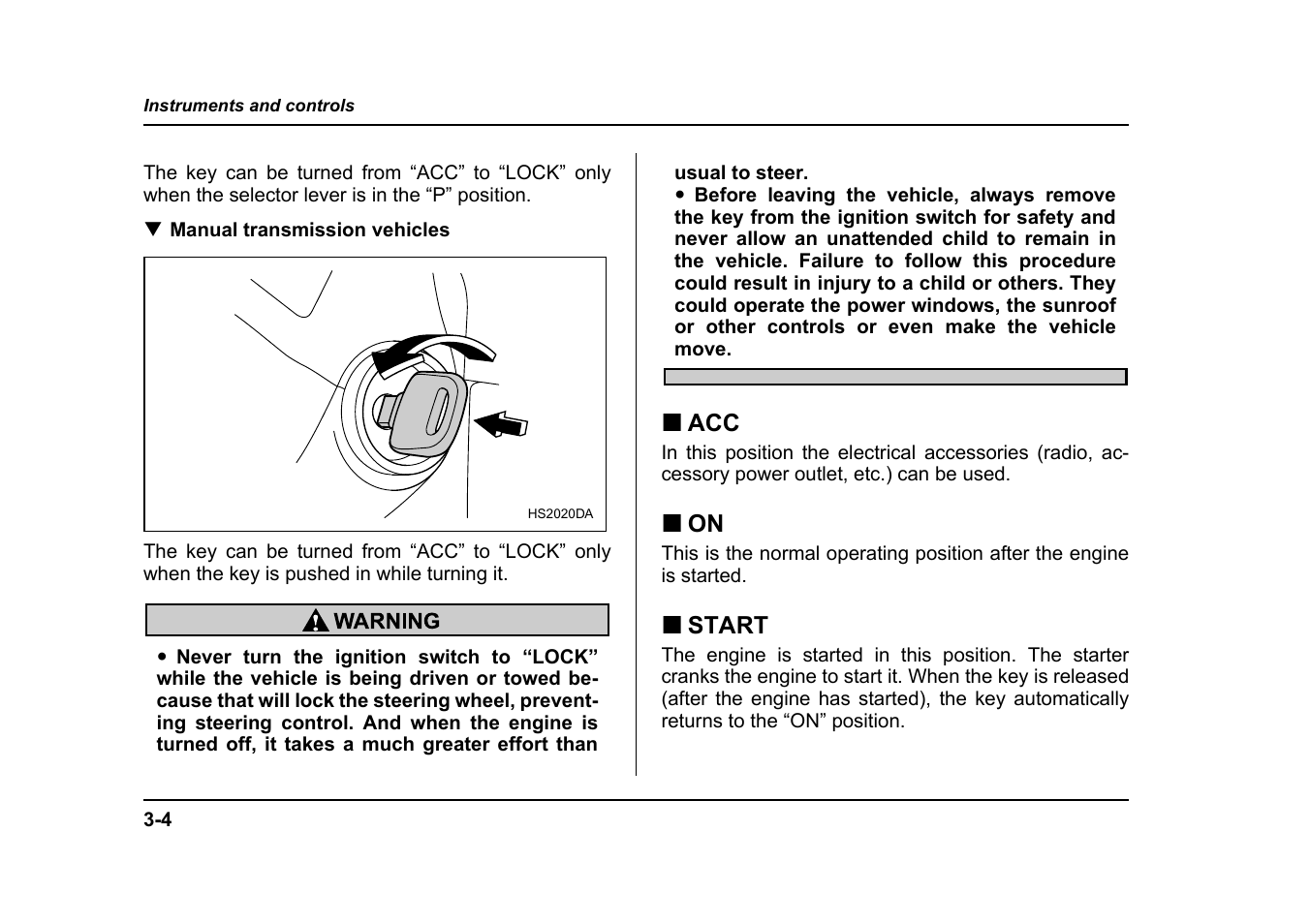 Subaru 2005 Forester 2.5X User Manual | Page 145 / 477