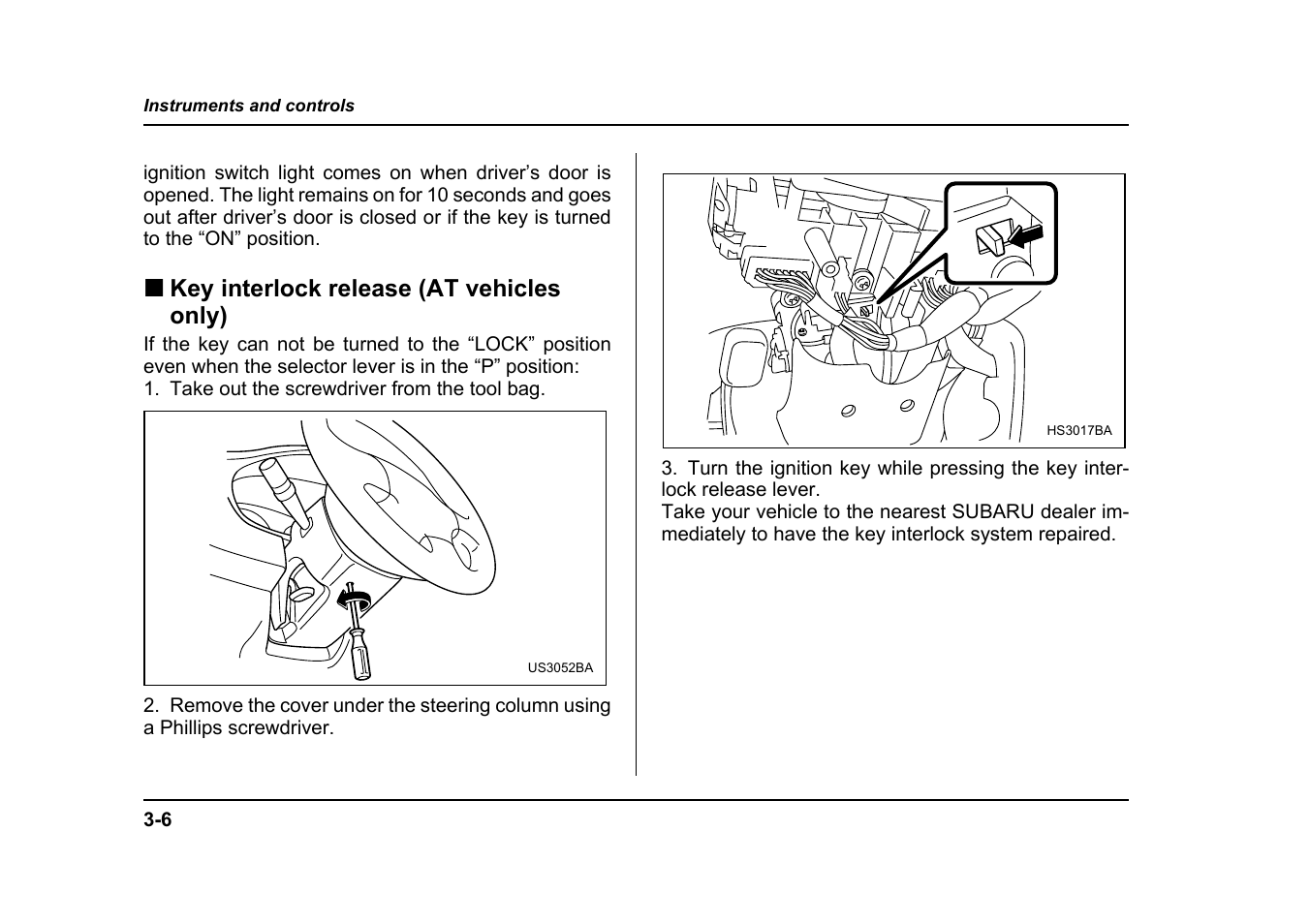 Subaru 2005 Forester 2.5X User Manual | Page 147 / 477