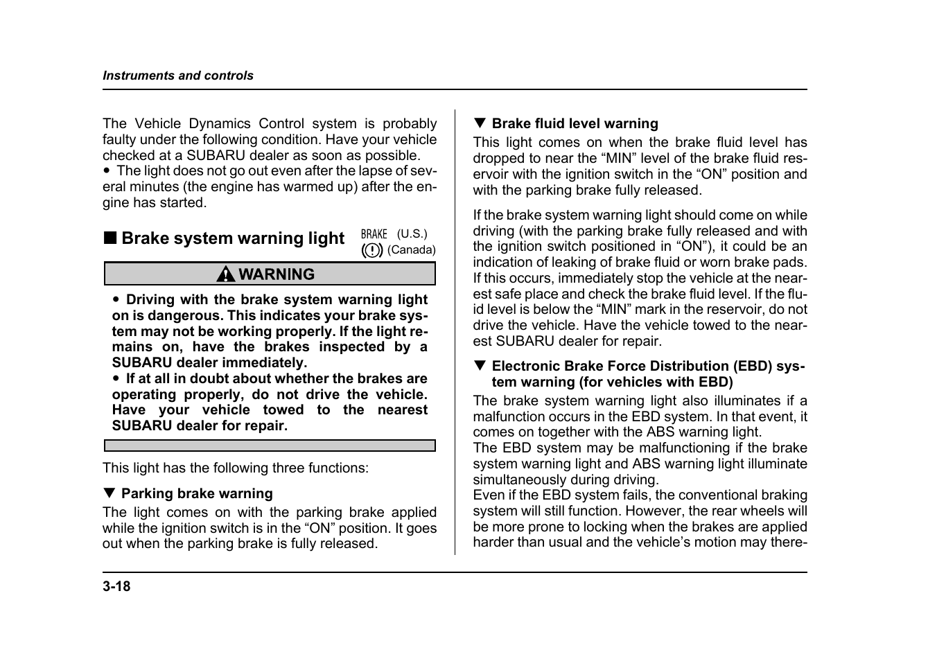 Subaru 2005 Forester 2.5X User Manual | Page 159 / 477