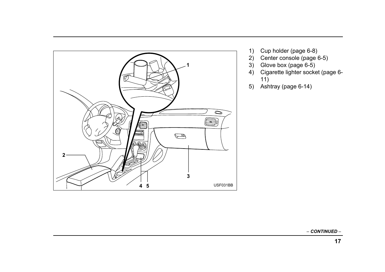 Subaru 2005 Forester 2.5X User Manual | Page 20 / 477