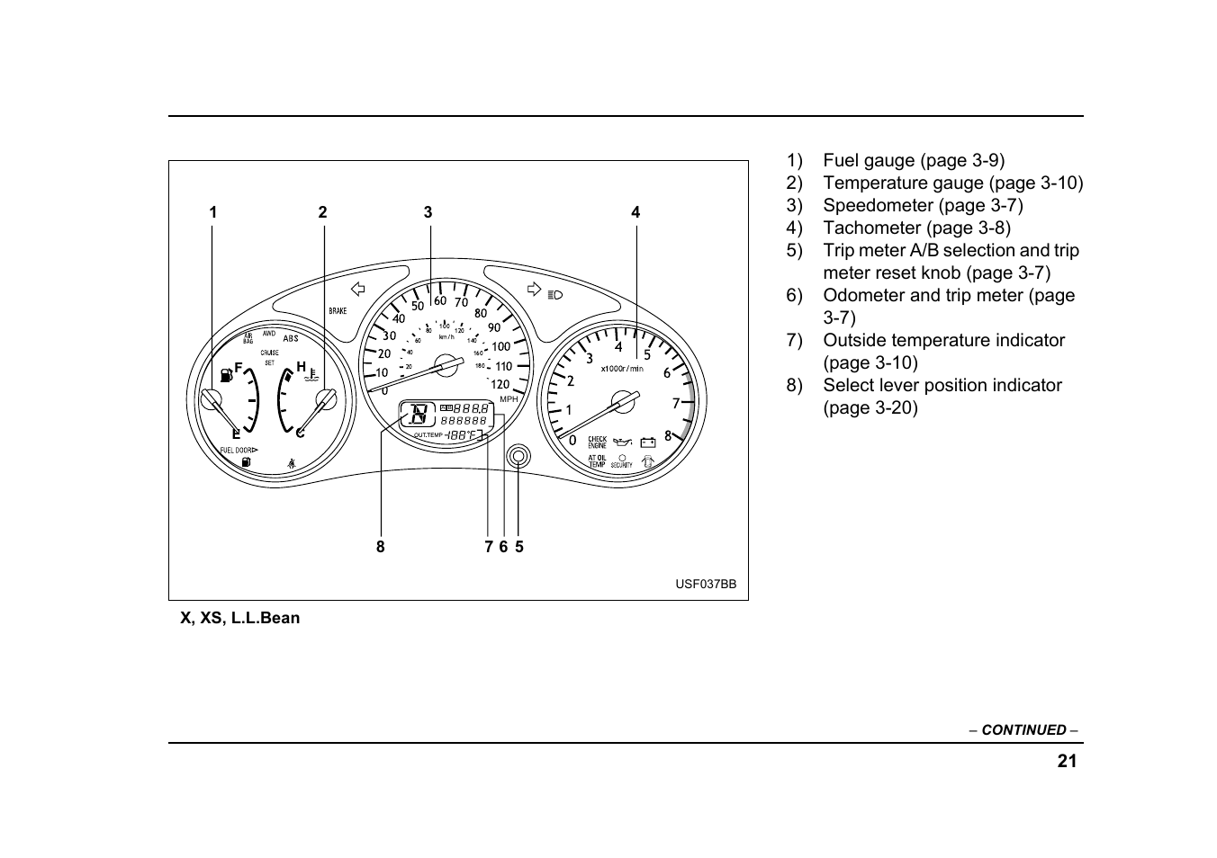 Subaru 2005 Forester 2.5X User Manual | Page 24 / 477