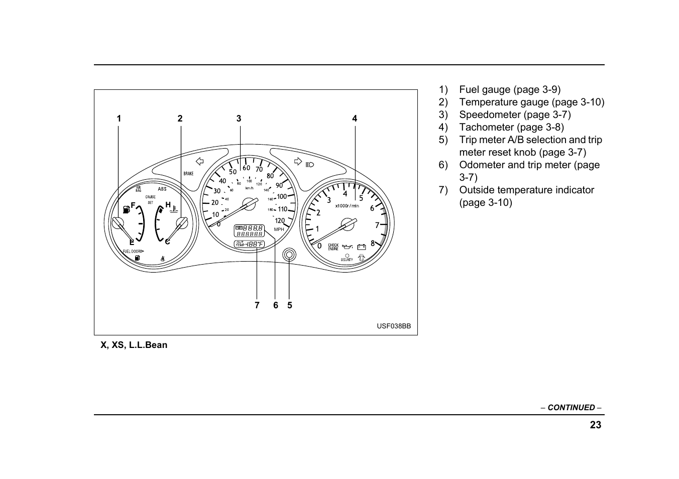 Subaru 2005 Forester 2.5X User Manual | Page 26 / 477