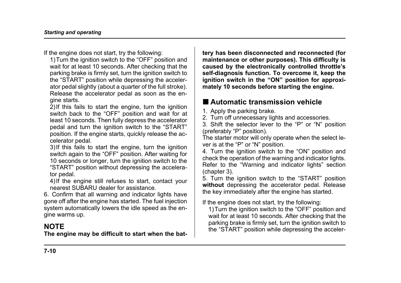 Subaru 2005 Forester 2.5X User Manual | Page 267 / 477