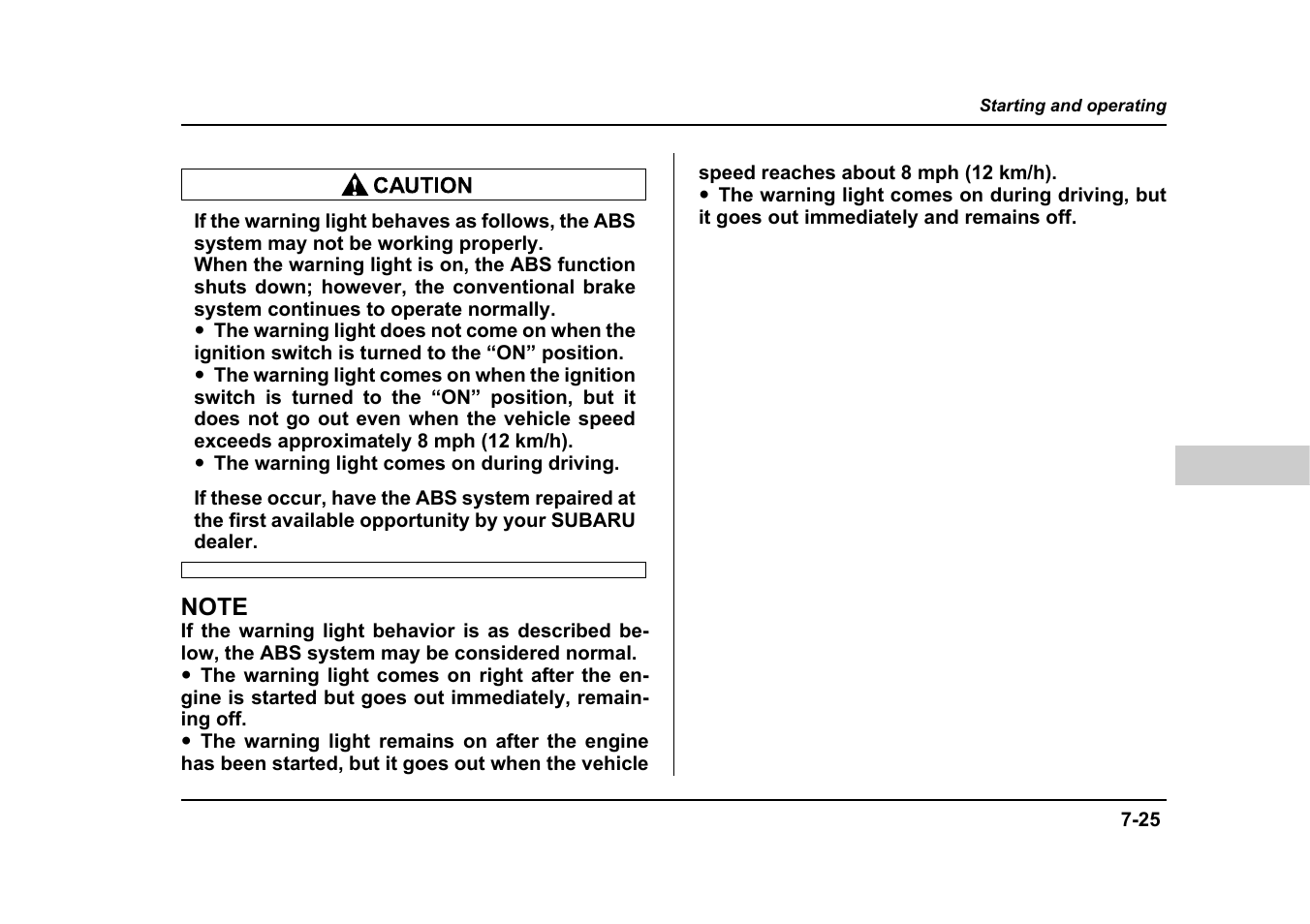 Subaru 2005 Forester 2.5X User Manual | Page 282 / 477