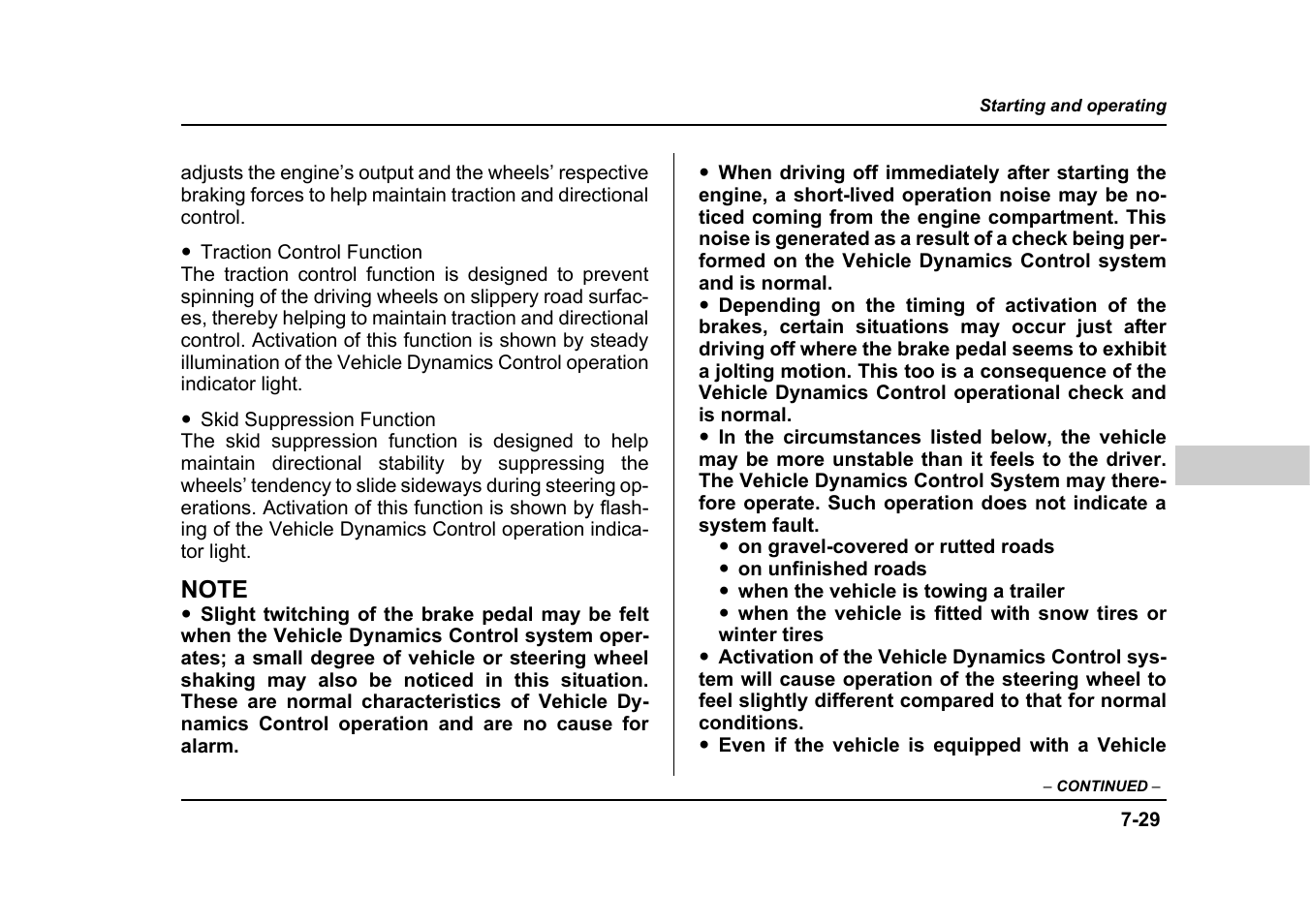 Subaru 2005 Forester 2.5X User Manual | Page 286 / 477