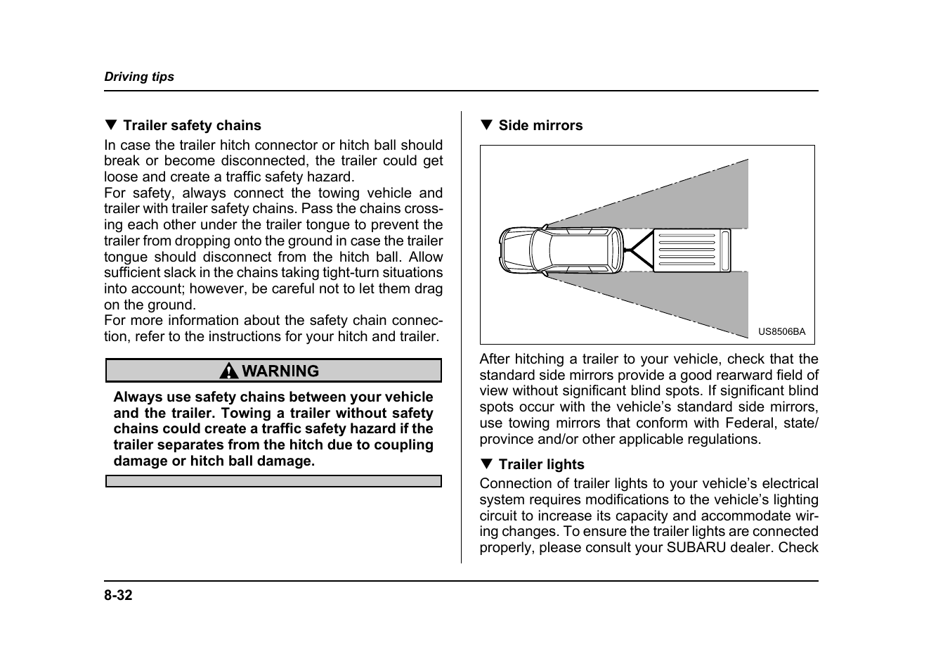 Subaru 2005 Forester 2.5X User Manual | Page 333 / 477