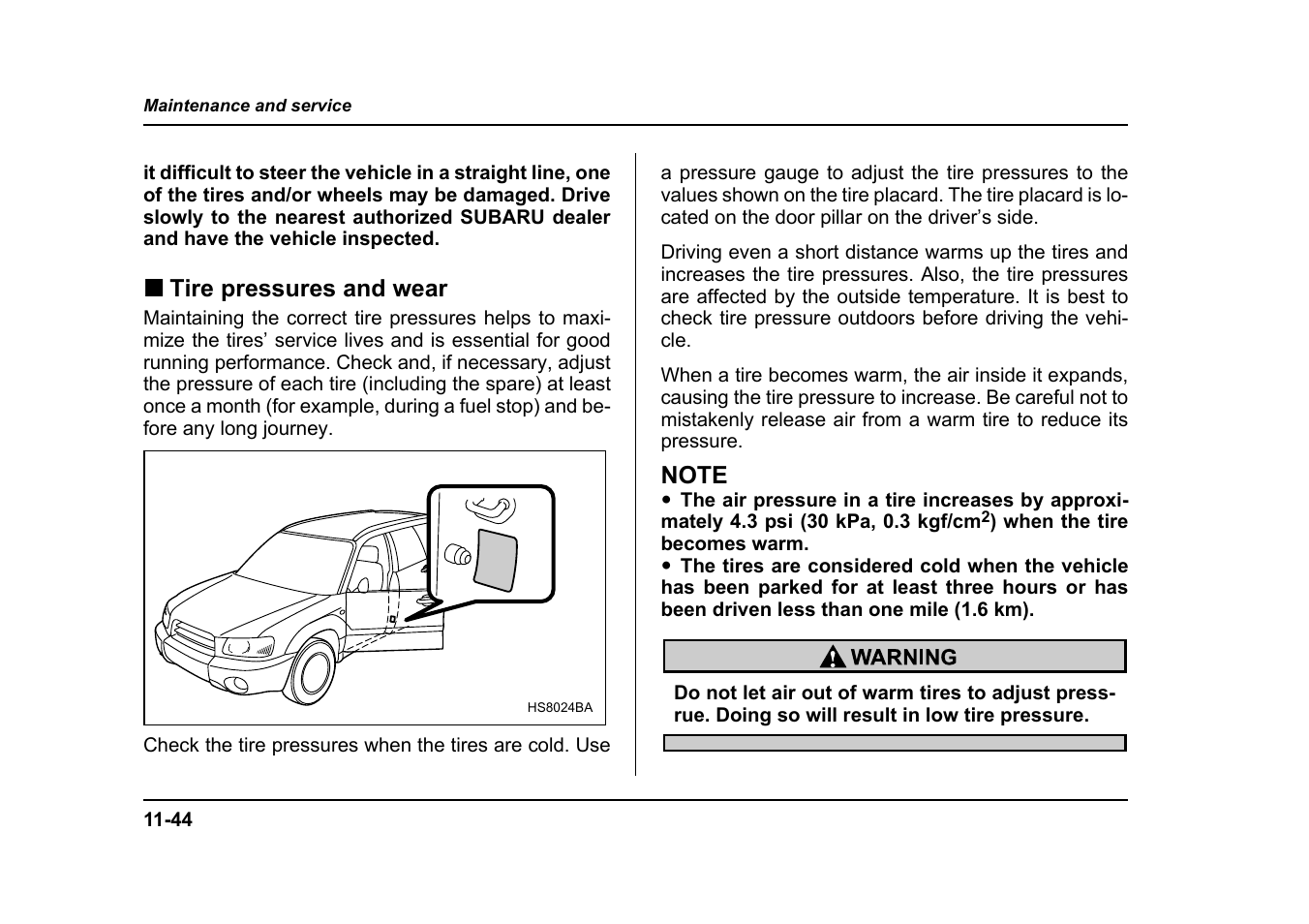 Subaru 2005 Forester 2.5X User Manual | Page 409 / 477