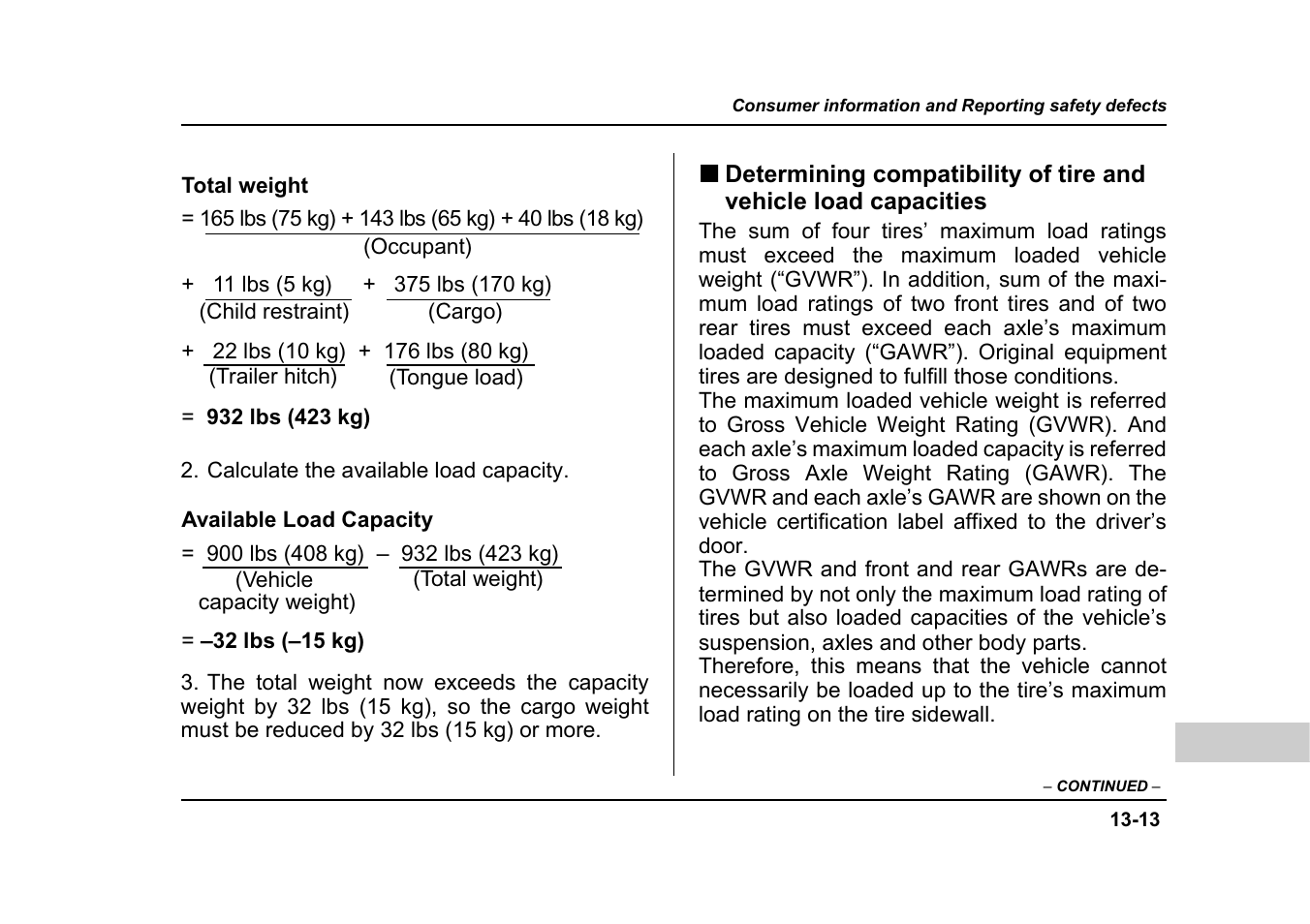 Subaru 2005 Forester 2.5X User Manual | Page 462 / 477