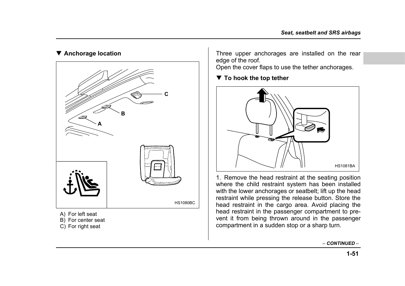 Subaru 2005 Forester 2.5X User Manual | Page 84 / 477