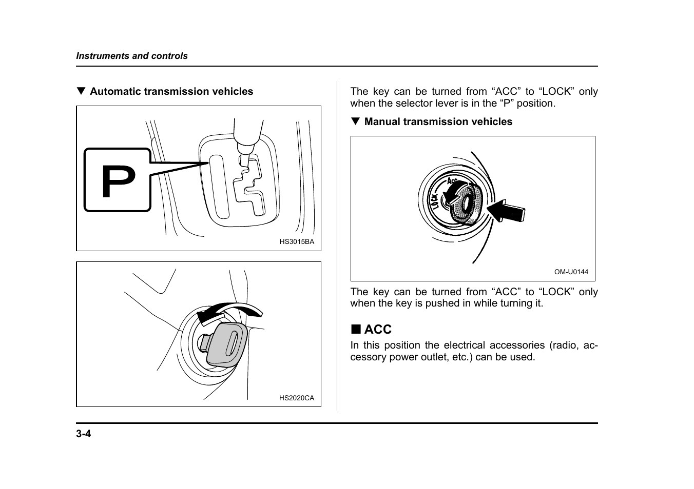 Subaru 2004 Legacy User Manual | Page 147 / 525