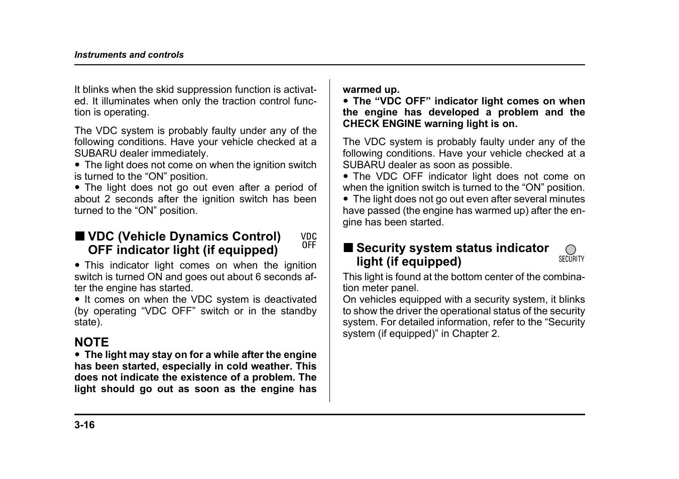 Subaru 2004 Legacy User Manual | Page 159 / 525