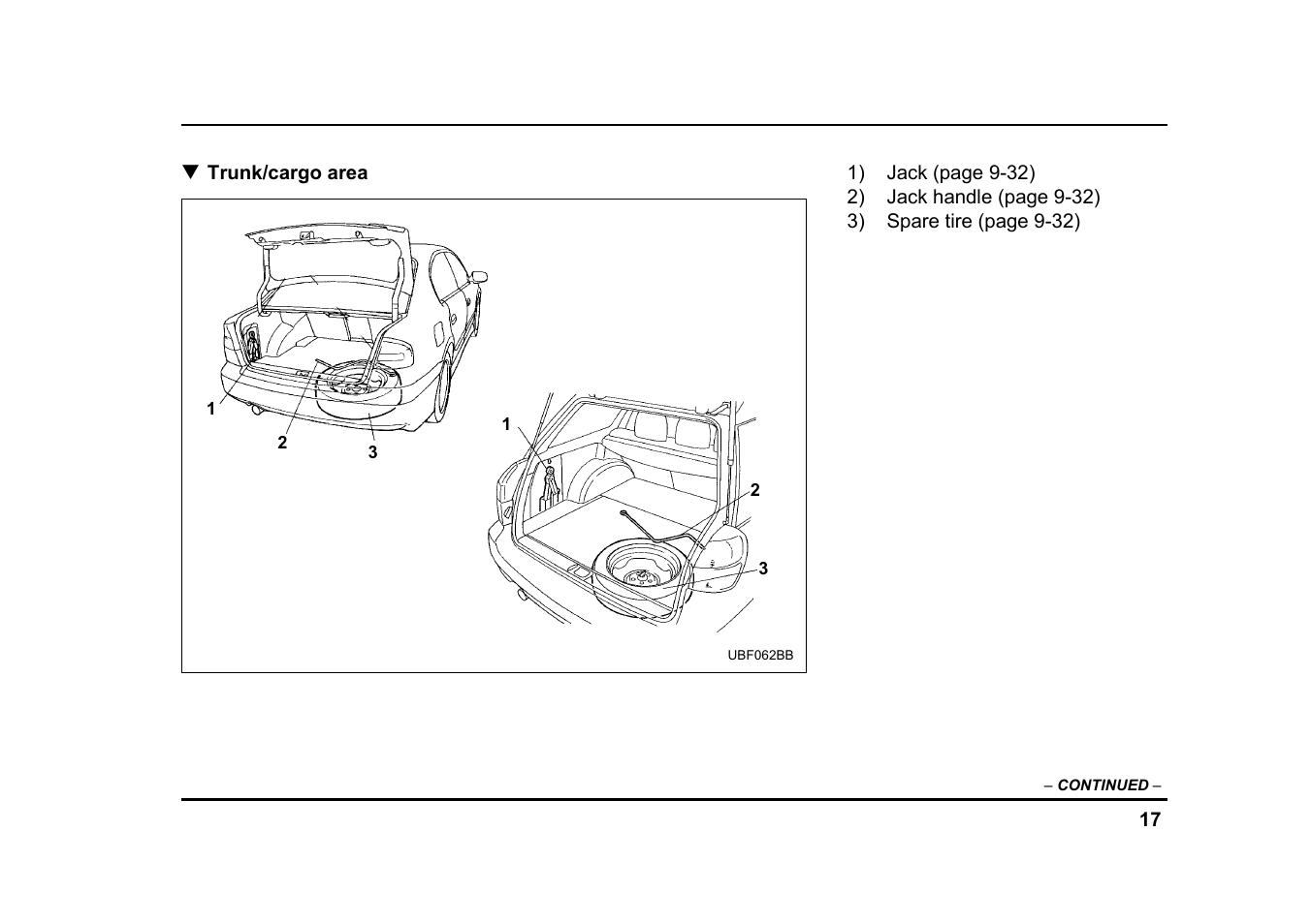 Subaru 2004 Legacy User Manual | Page 20 / 525