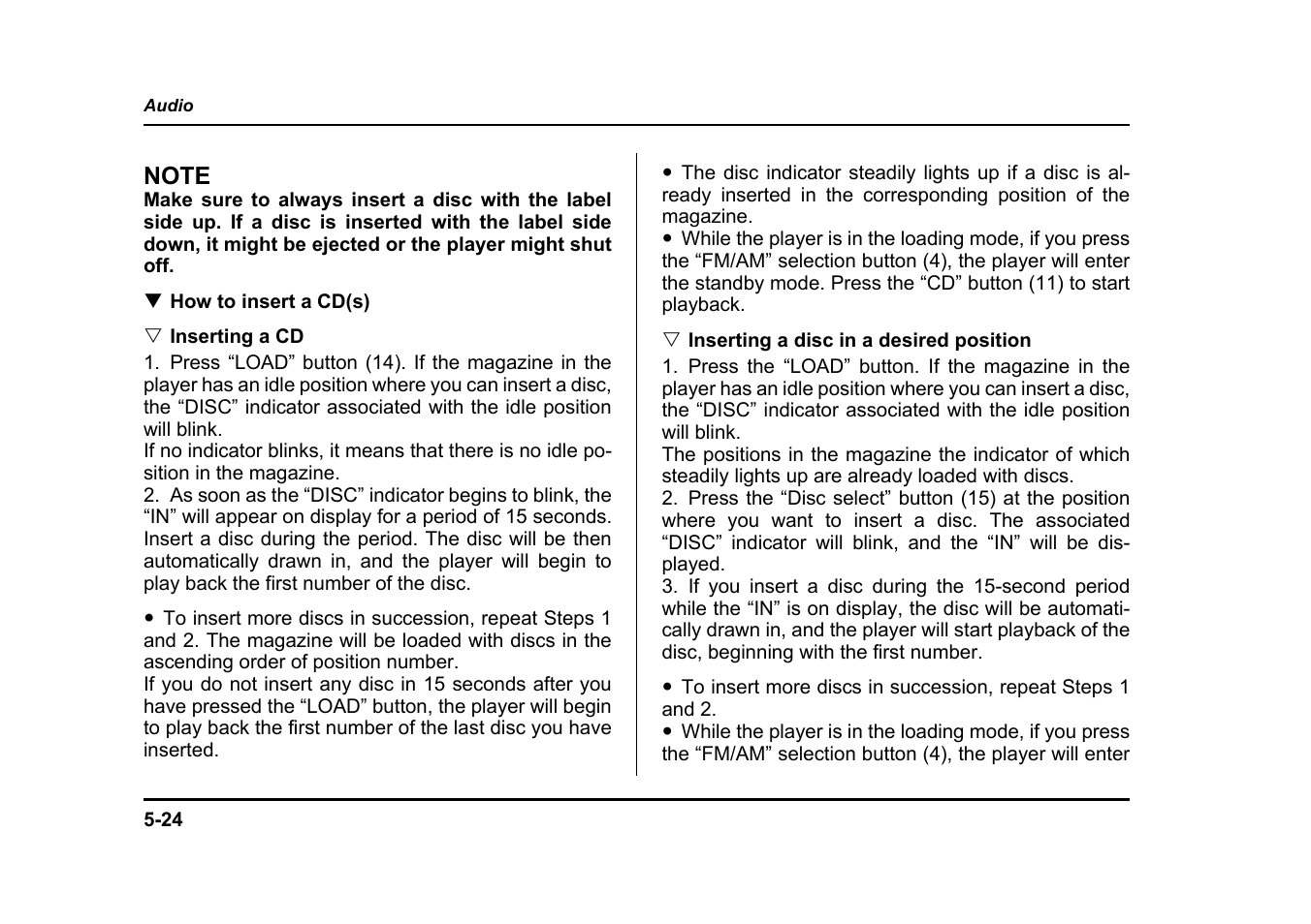 Subaru 2004 Legacy User Manual | Page 225 / 525