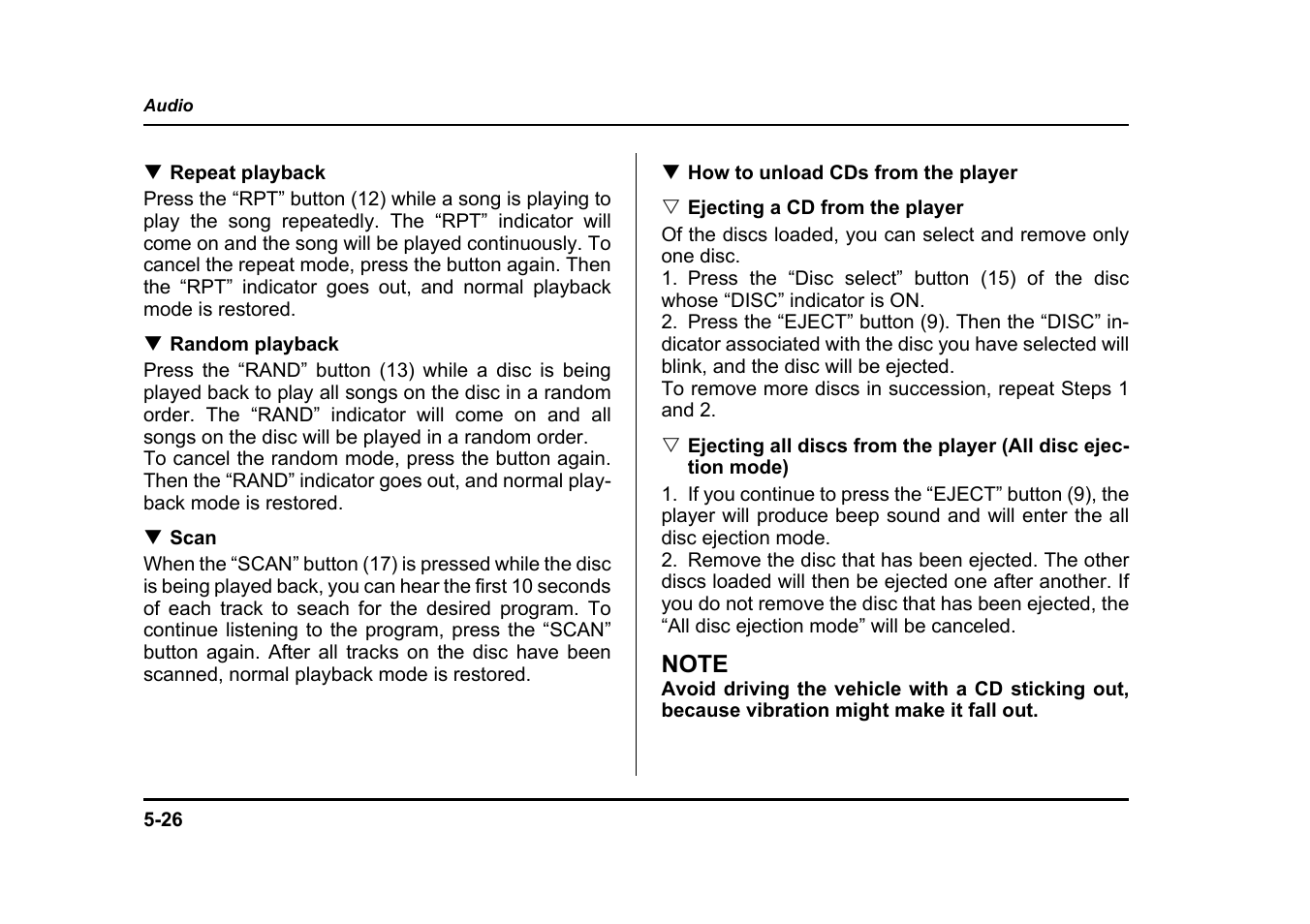 Subaru 2004 Legacy User Manual | Page 227 / 525